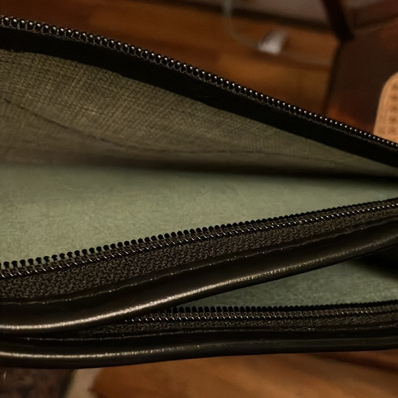 Monogrammed canvas wristlet - Picture 8 of 10